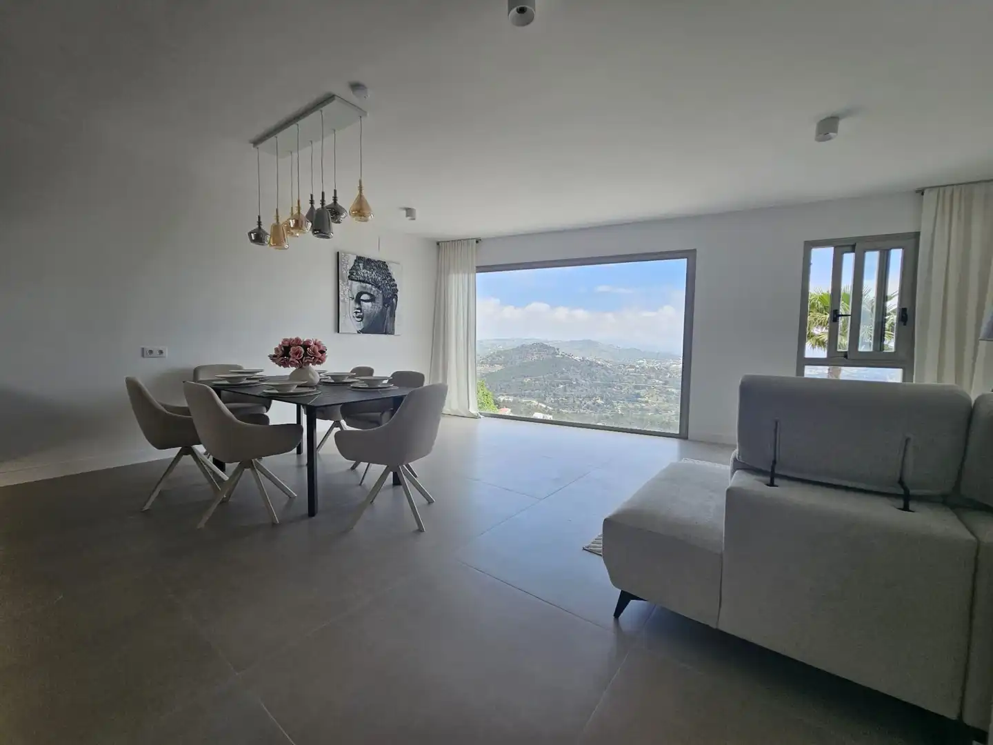 Comedor de Casa adosada en venta en Calpe / Calp con Aire acondicionado, Calefacción y Terraza