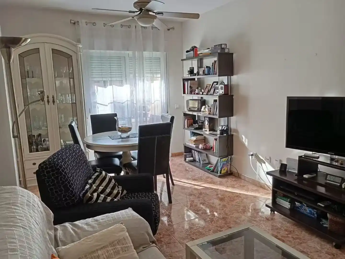 Sala d'estar de Pis de lloguer en Aguadulce