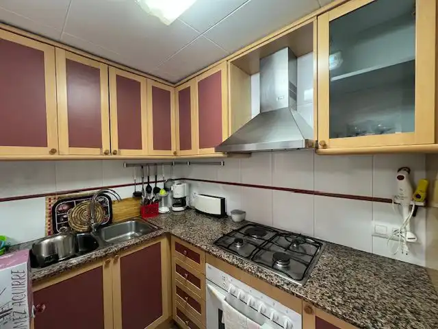 Kitchen of Flat for sale in La Ràpita  with Storage room and Balcony