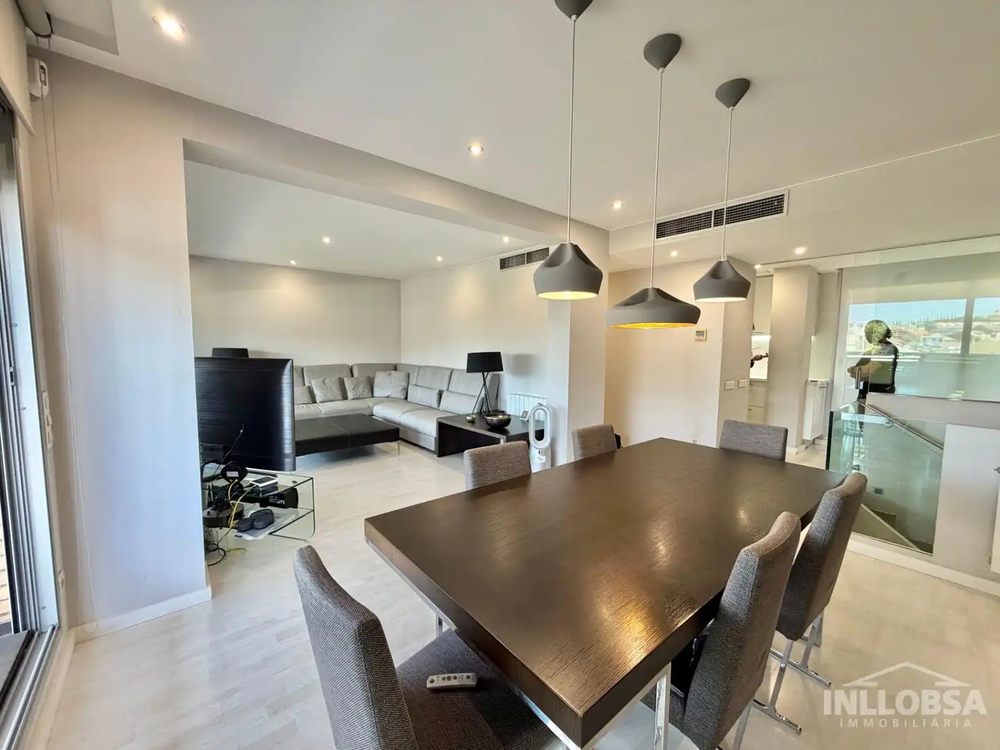 Esszimmer von Maisonette zum Verkauf in Manresa mit Klimaanlage, Heizung und Terrasse