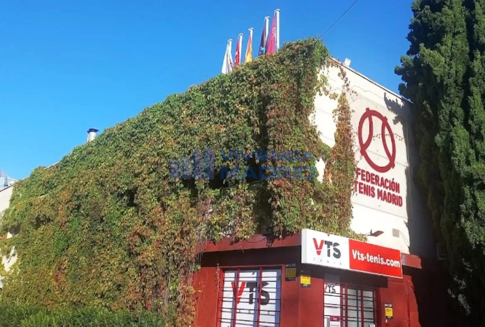 Vista exterior de Piso de alquiler en Madrid con Aire acondicionado y Calefacción