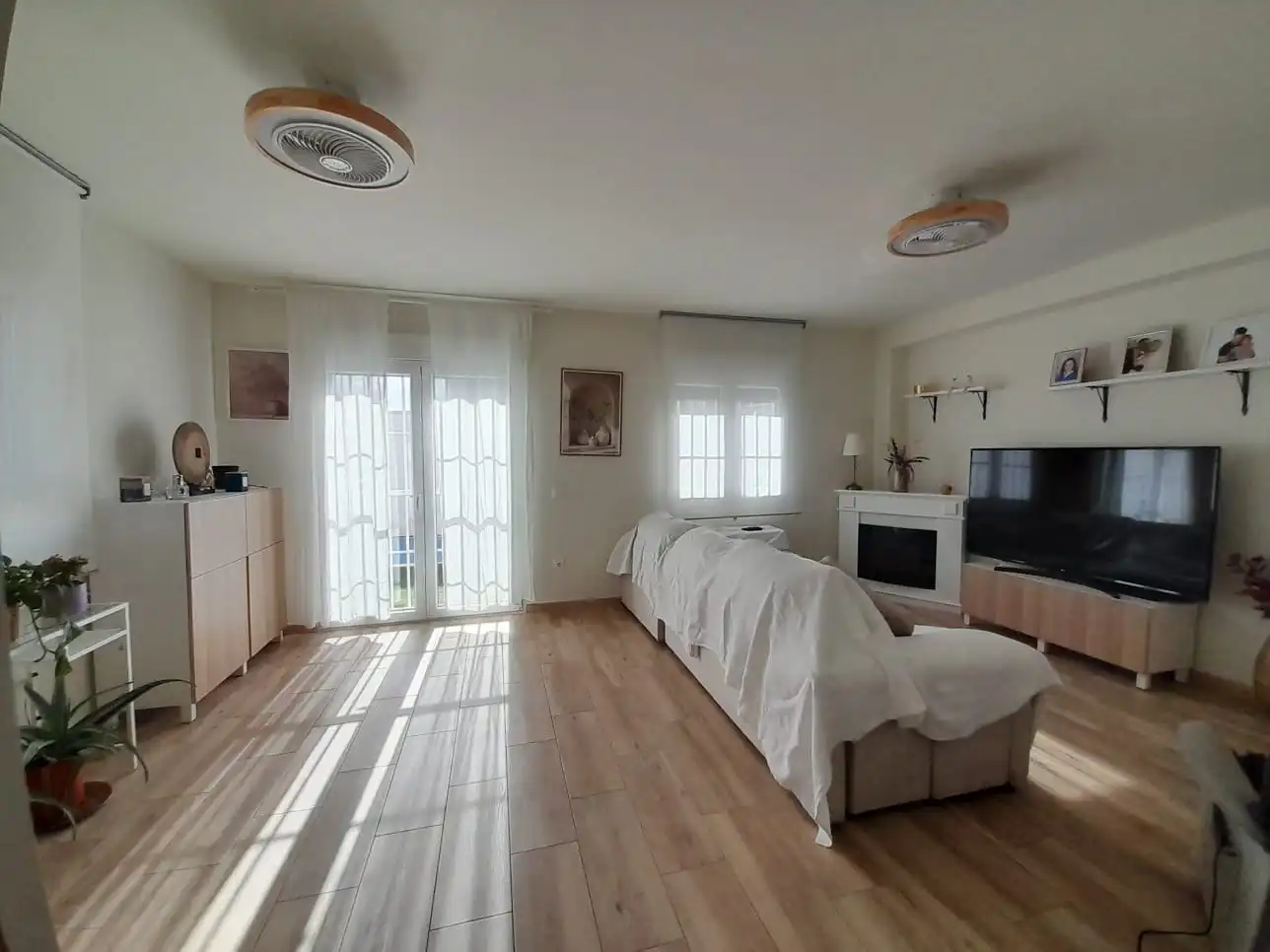 Living room of Houses for sale in San Martín de la Vega  with Air Conditioner, Heating and Private garden
