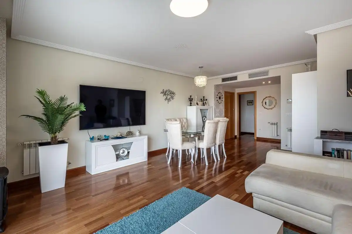 Living room of Flat for sale in Granada  with Air Conditioner and Storage room