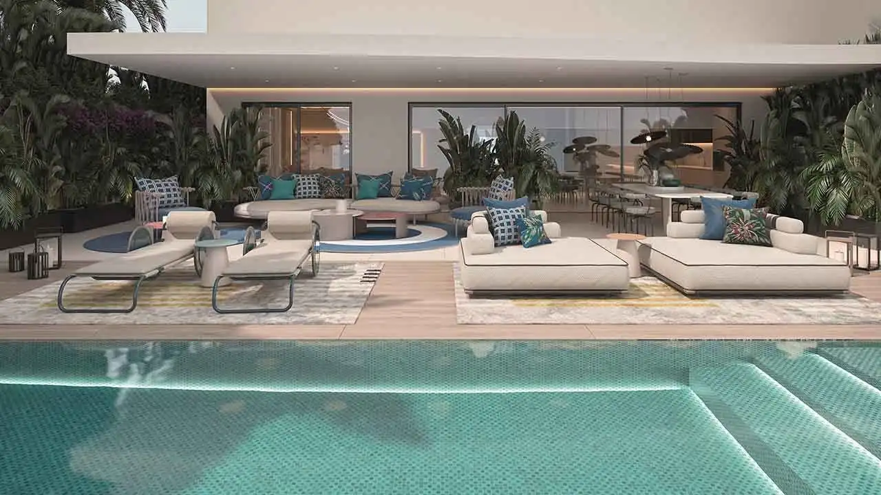 Terraza de Planta baja en venta en Marbella con Aire acondicionado, Calefacción y Jardín privado