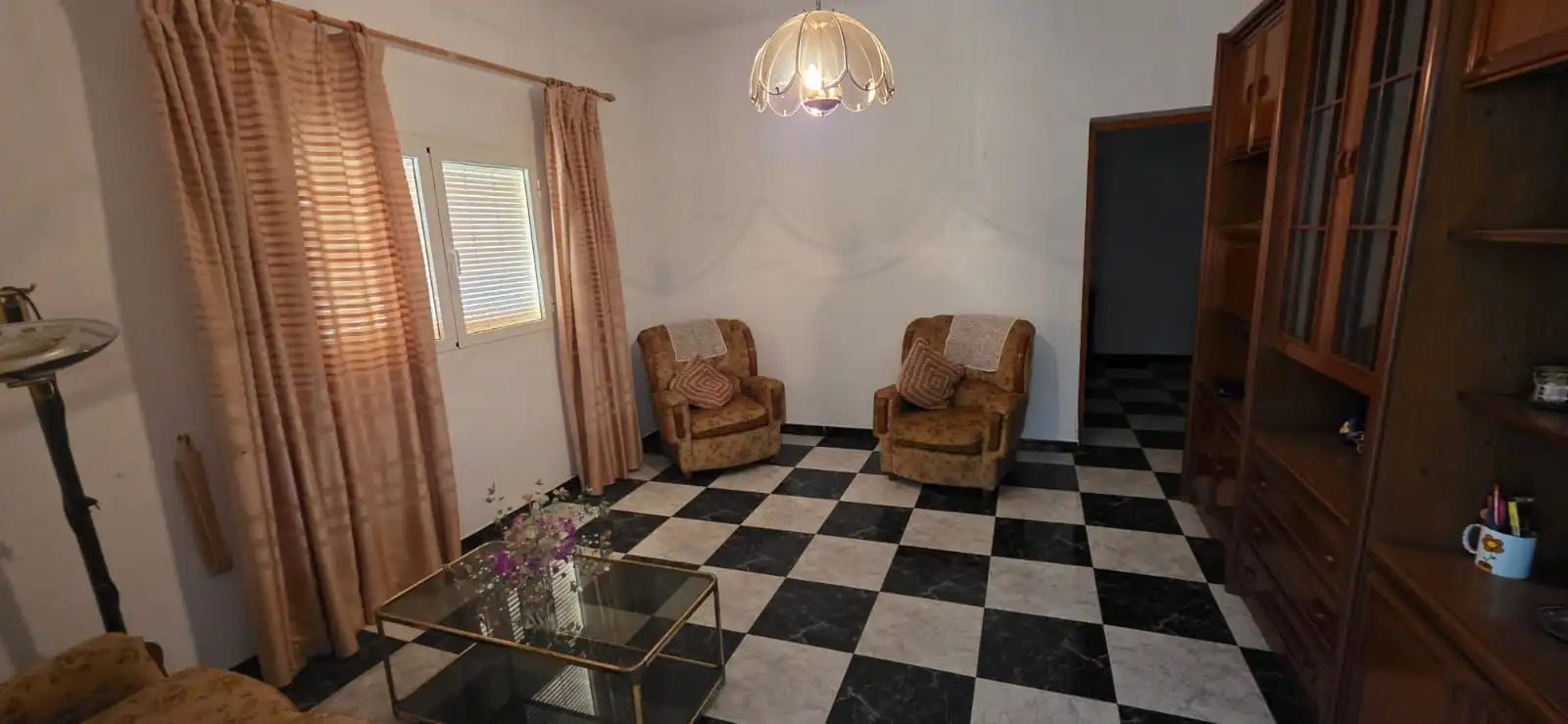 Wohnzimmer von Country house zum Verkauf in Vera mit Terrasse