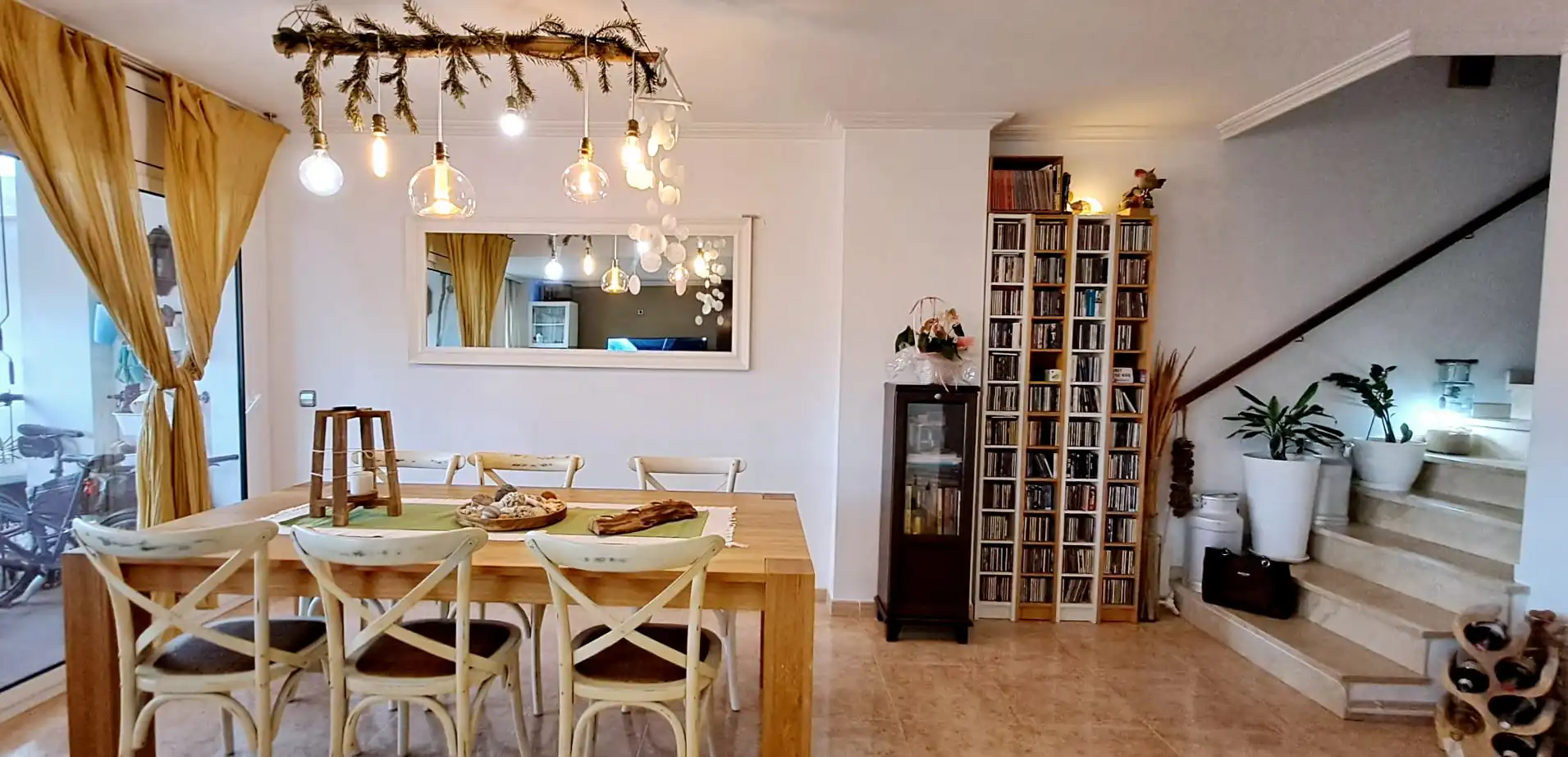 Comedor de Dúplex en venta en Malgrat de Mar con Aire acondicionado, Terraza y Amueblado