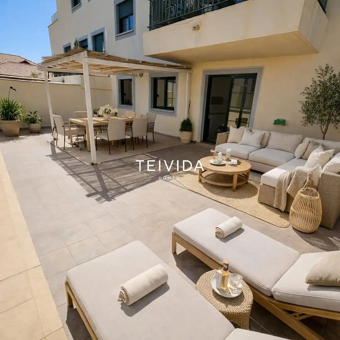Terrace of Flat for sale in San Miguel de Abona  with Terrace, Storage room and Swimming Pool