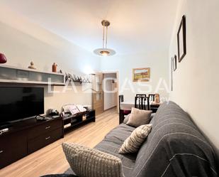 Living room of Flat for sale in  Barcelona Capital  with Storage room and Balcony