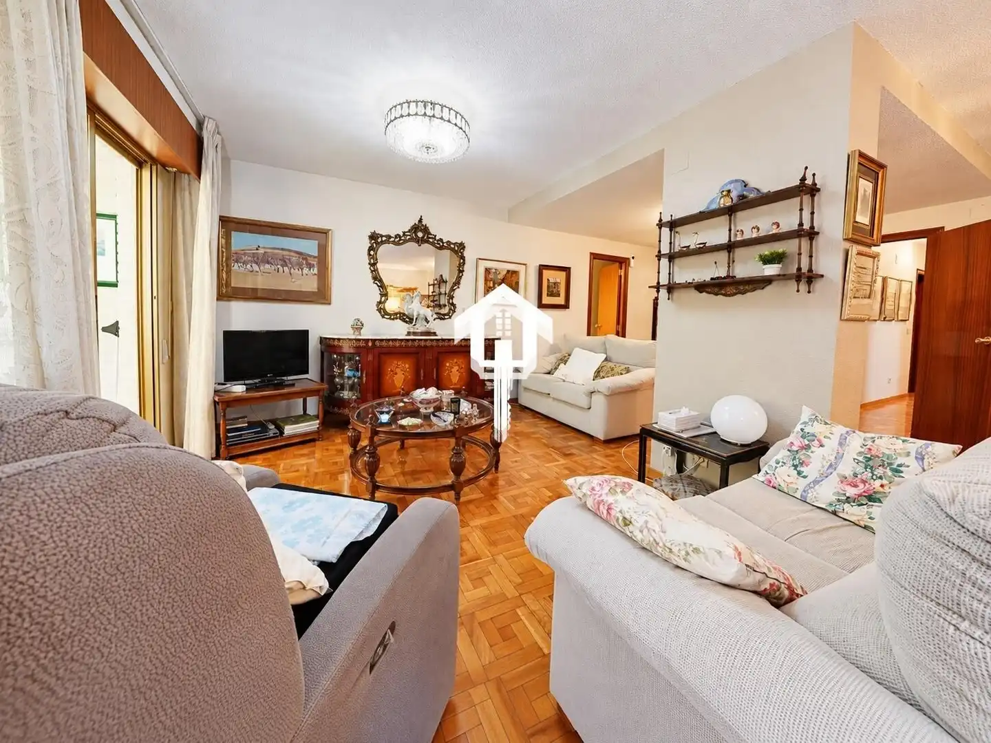 Sala d'estar de Pis en venda en Alicante / Alacant amb Balcó
