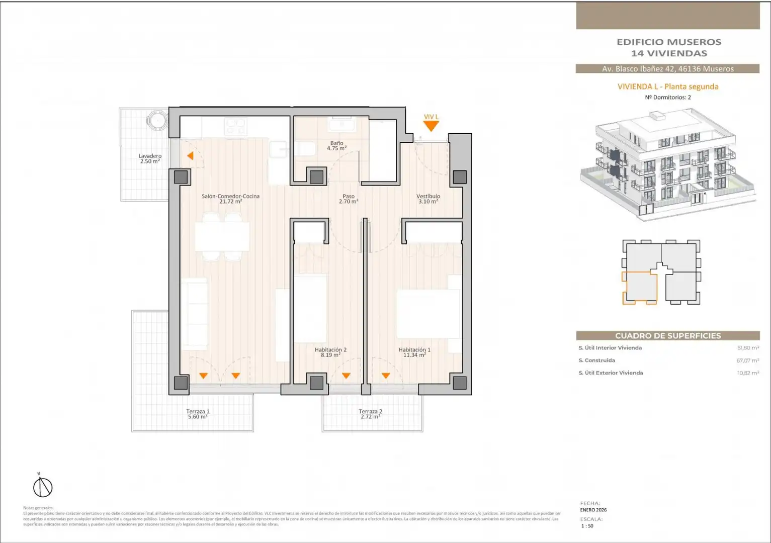 Wohnung mit Aufzug zum Verkauf in Museros, imagen 9