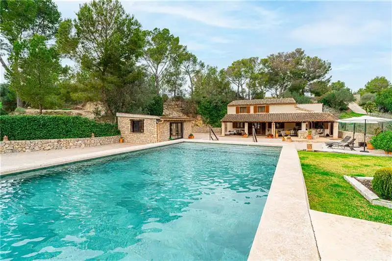 Piscina de Casa o xalet en venda en Calvià amb Aire condicionat, Jardí privat i Terrassa