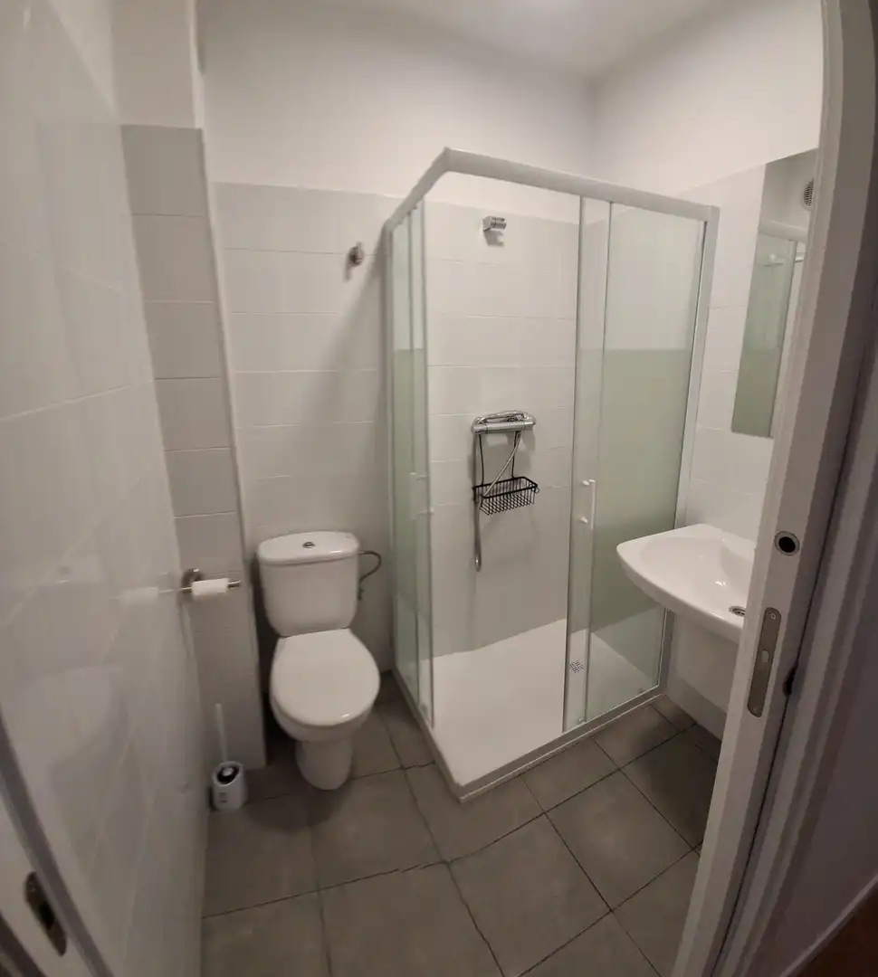 Bathroom of Flat for share in A Coruña Capital   with Private garden