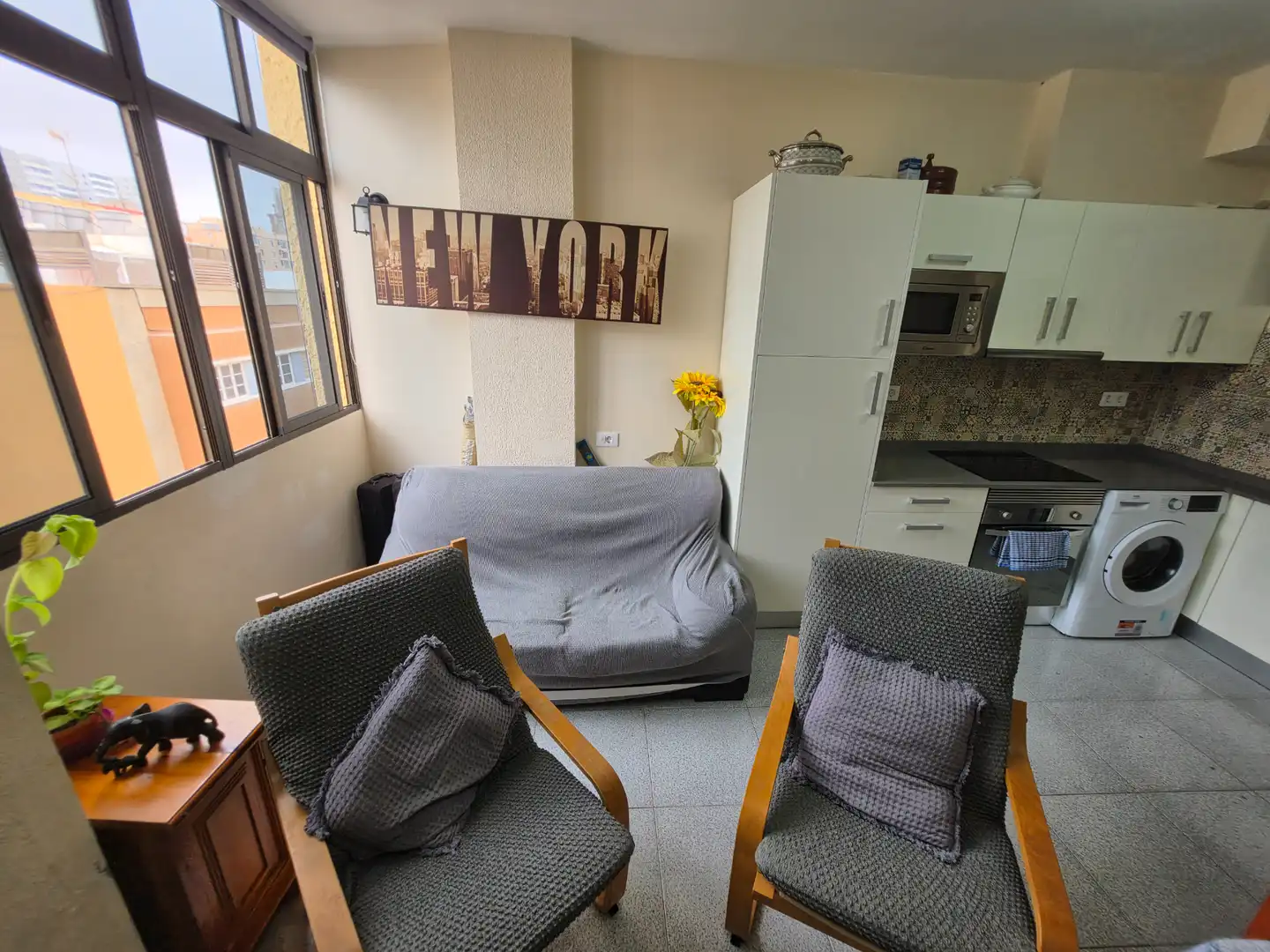 Sala de estar de Piso en venta en Isleta - Puerto - Guanarteme