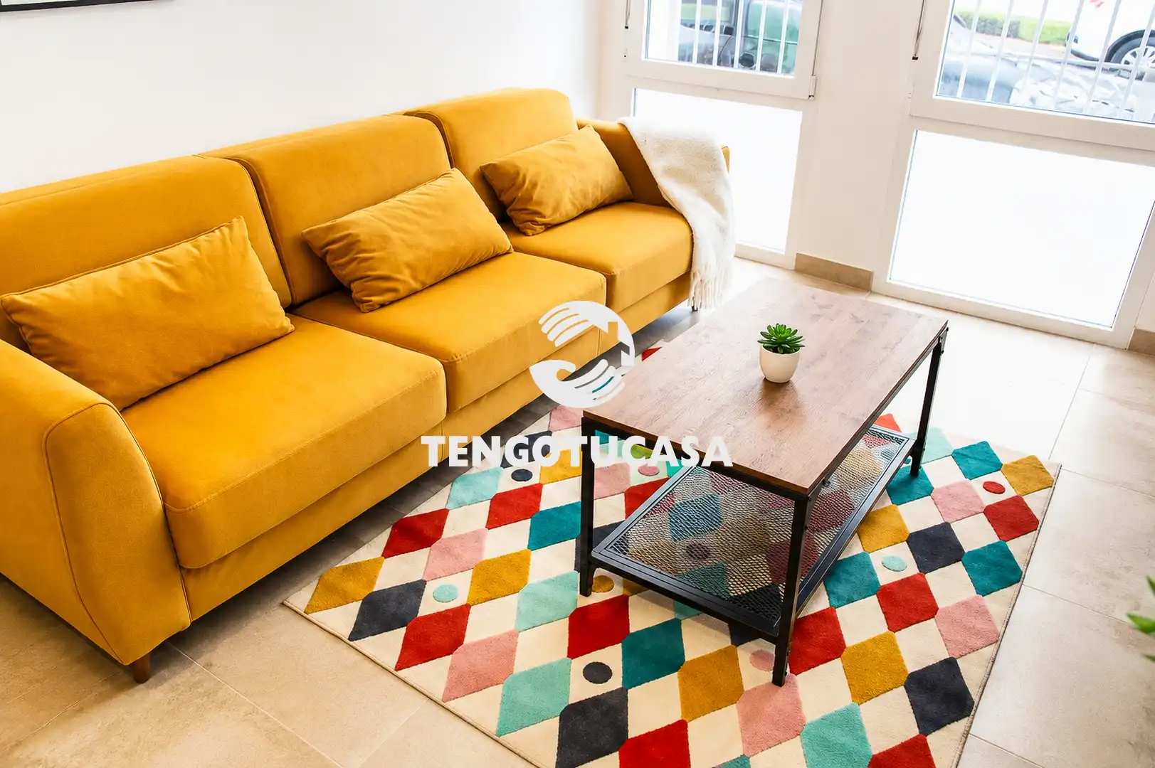 Sala de estar de Piso en venta en Madrid con Aire acondicionado, Calefacción y Amueblado