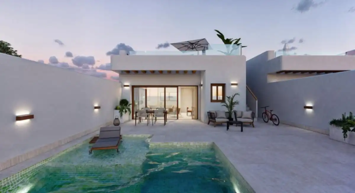 Detached house with pool for sale in Torre-Pacheco ciudad, imagen 3