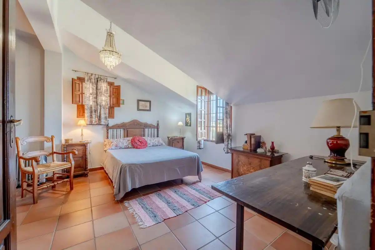Habitación de Finca rústica en venta en Antequera con Aire acondicionado, Calefacción y Jardín privado
