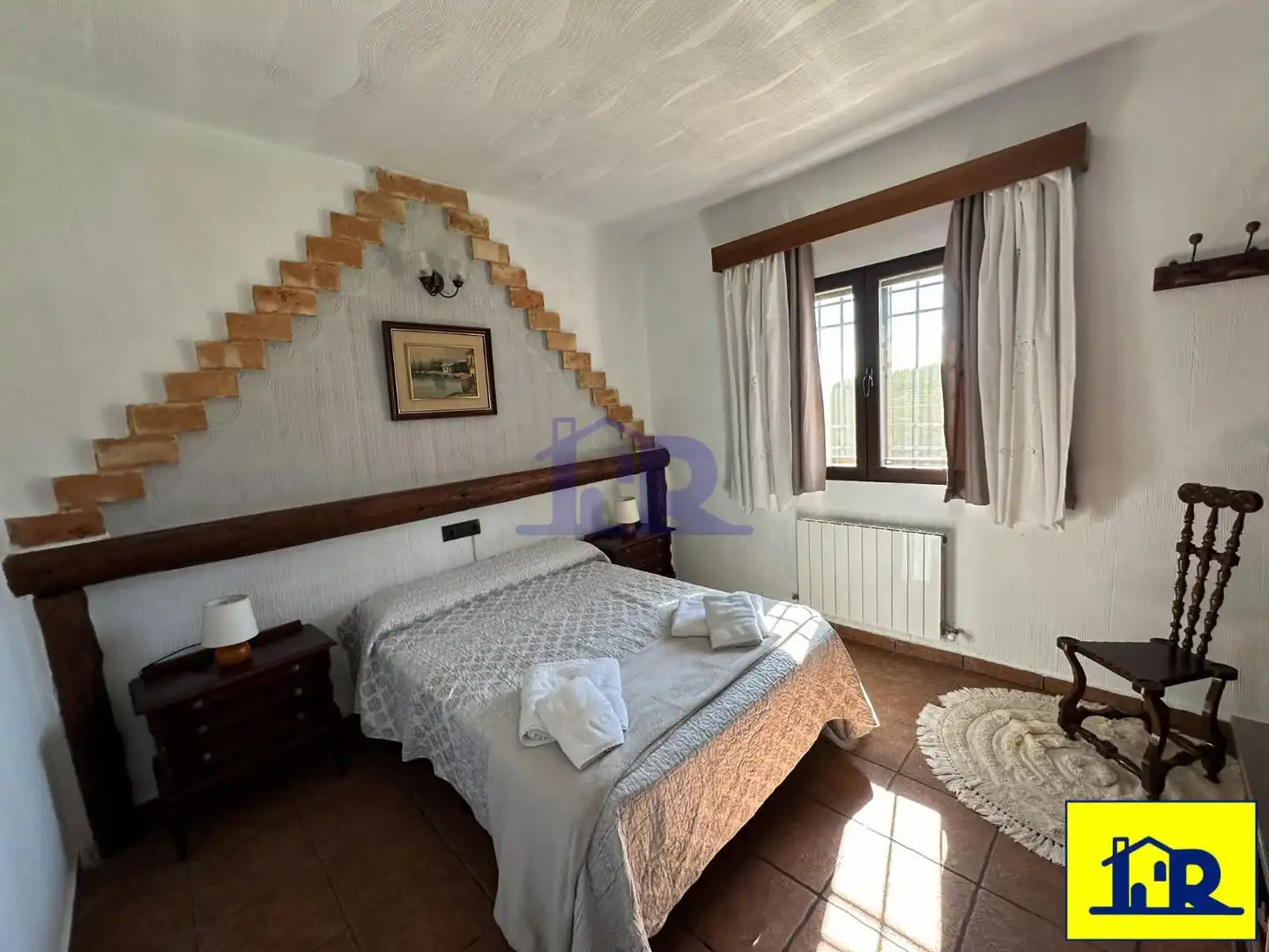 Bedroom of Houses for sale in Villar de Olalla  with Heating, Terrace and Storage room