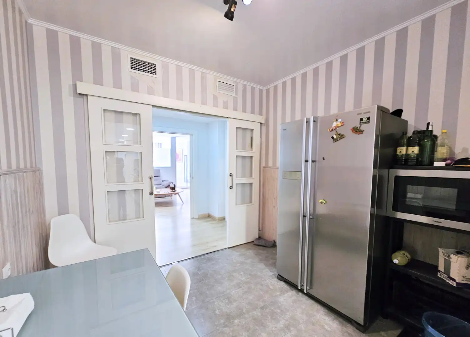 Kitchen of Flat for sale in Cartagena  with Parquet flooring