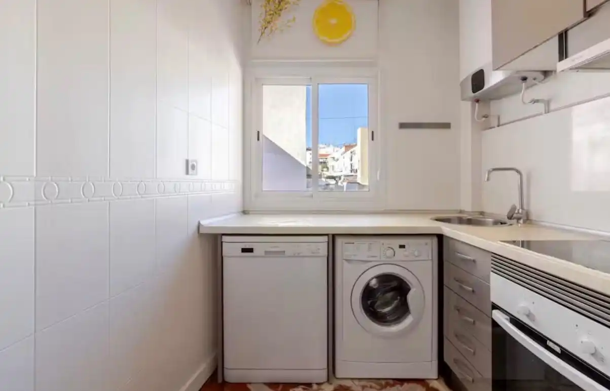 Küche von Wohnung zur Miete in Usera