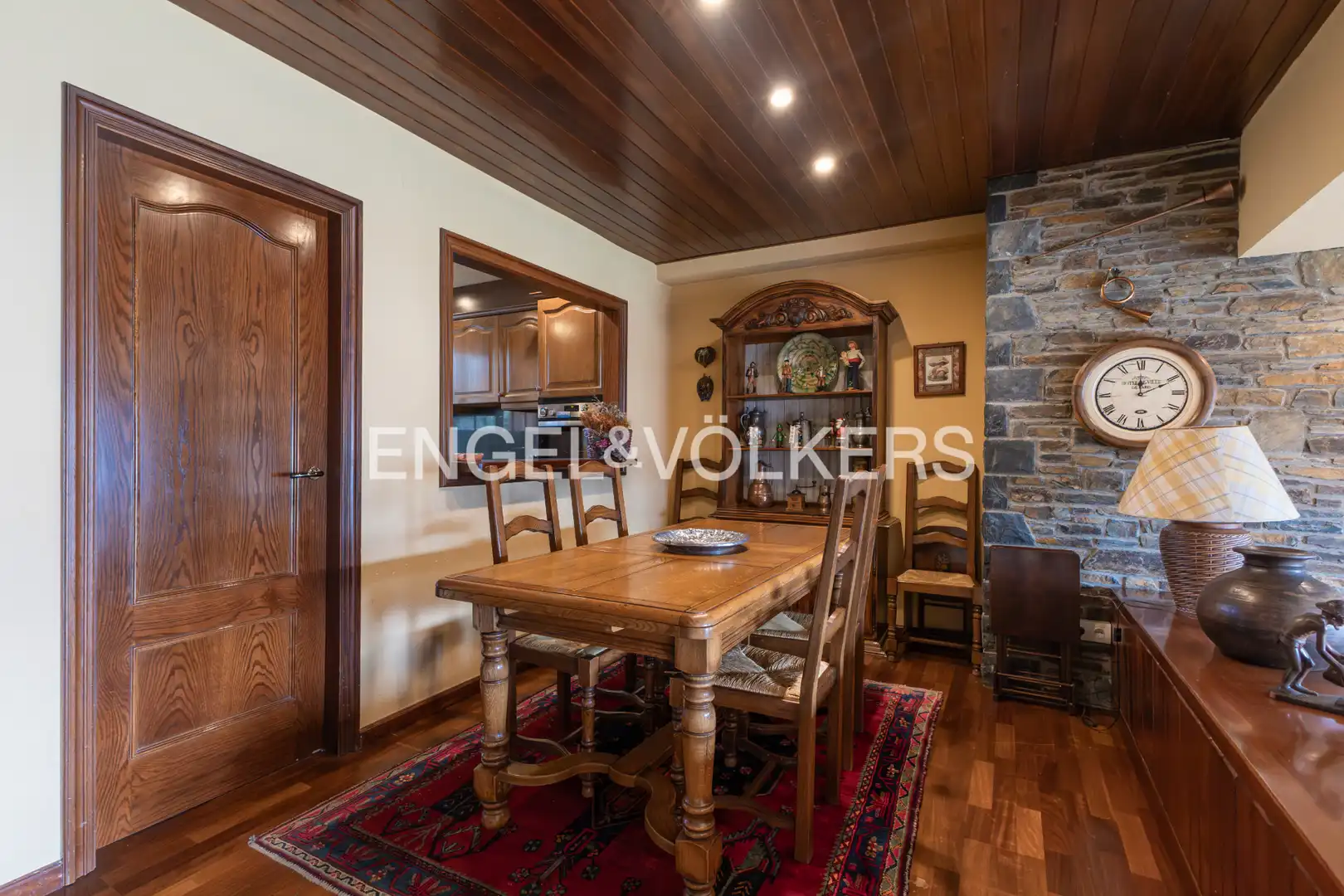 Dining room of Detached homes for sale in Llívia  with Heating, Parquet flooring and Terrace