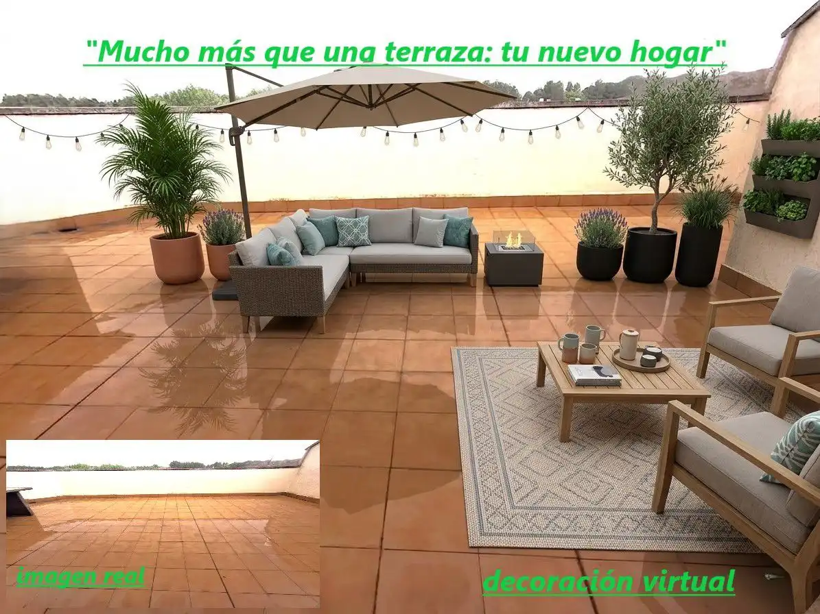 Terrace of Attic for sale in La Roda  with Heating and Terrace
