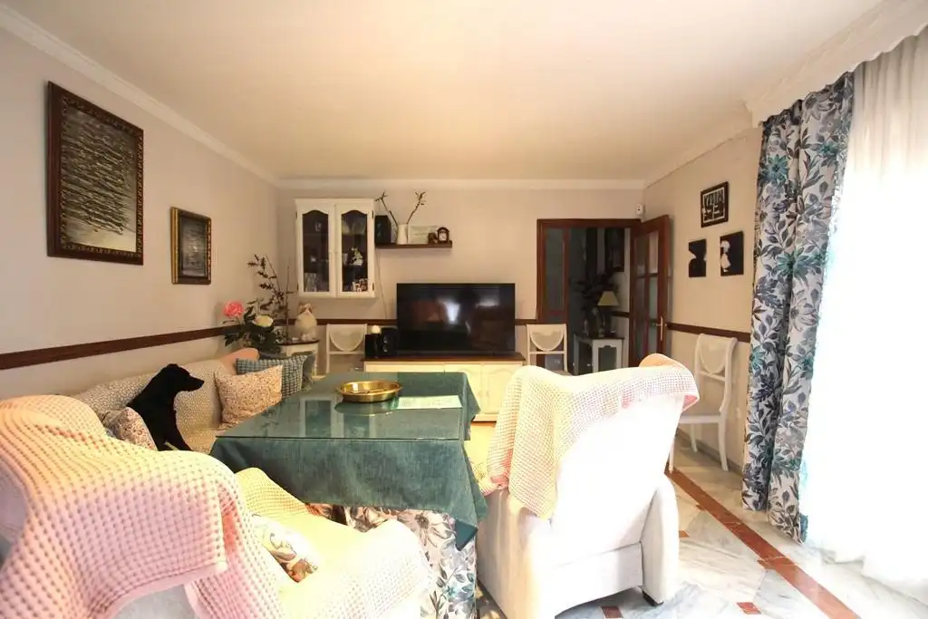 Living room of Houses for sale in Jerez de la Frontera  with Air Conditioner, Private garden and Terrace