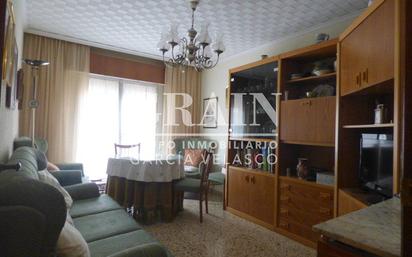 Living room of Flat for sale in  Albacete Capital  with Heating and Balcony