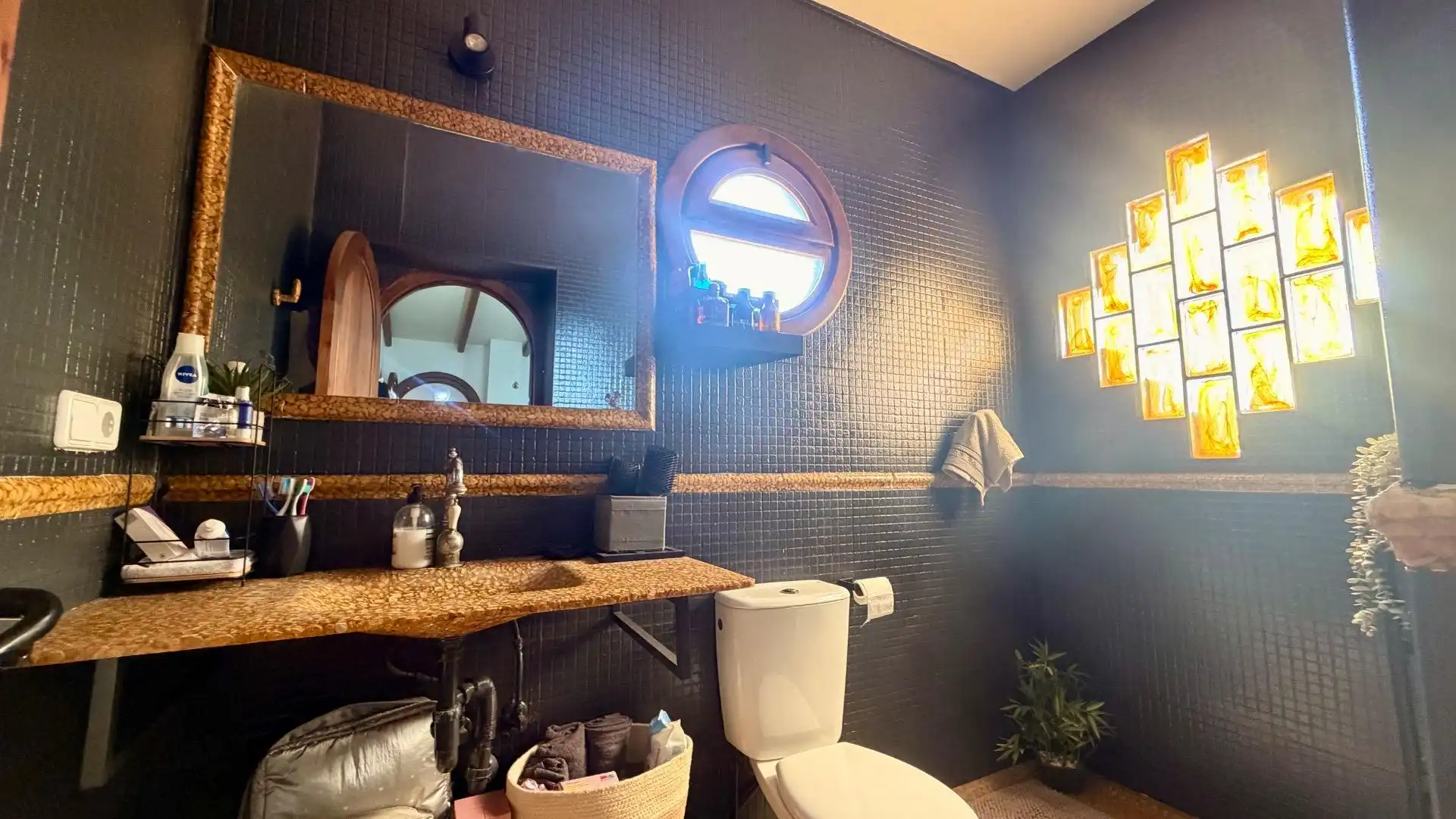 Bathroom of Houses for sale in Elche / Elx  with Air Conditioner, Private garden and Terrace
