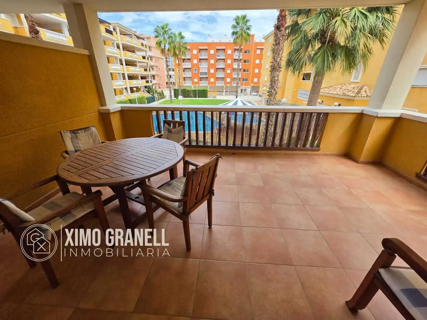 Exterior view of Flat for rent in Moncofa  with Storage room and Community pool
