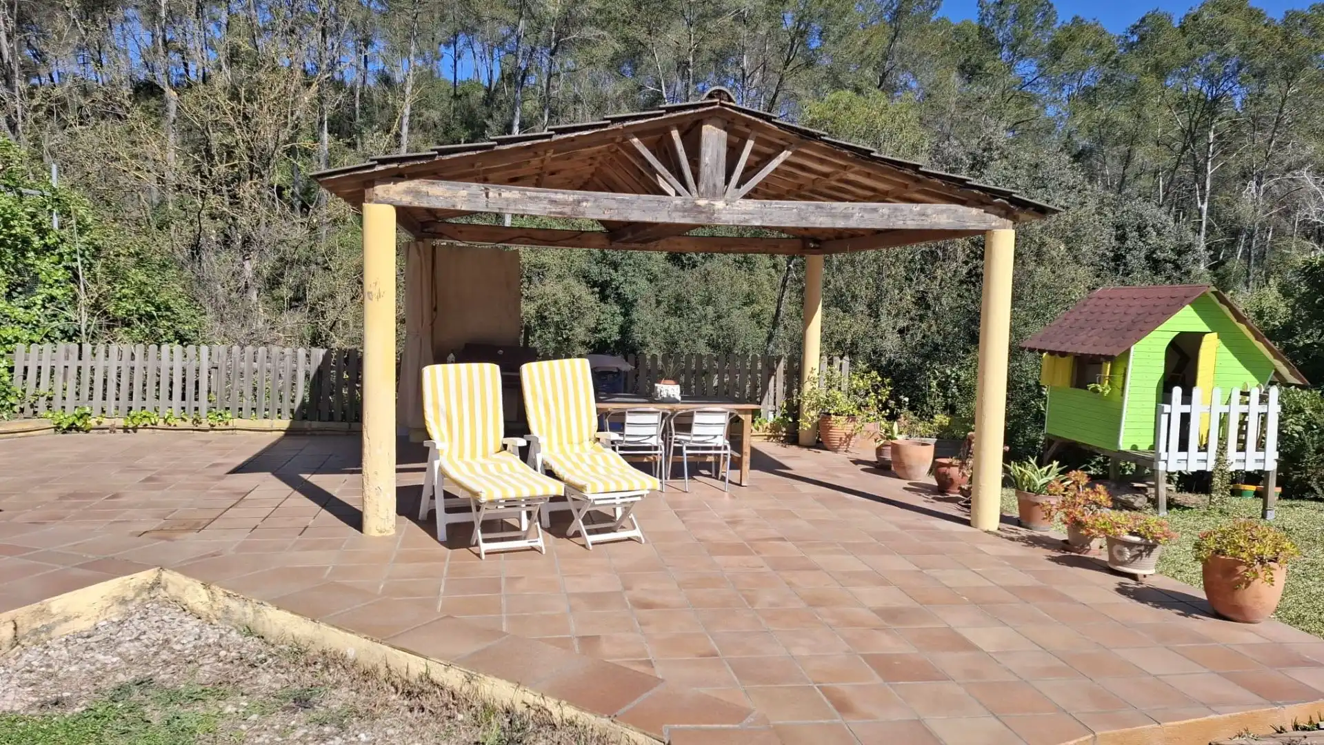 Terrassa de Casa o xalet en venda en Cervelló amb Calefacció, Terrassa i Piscina