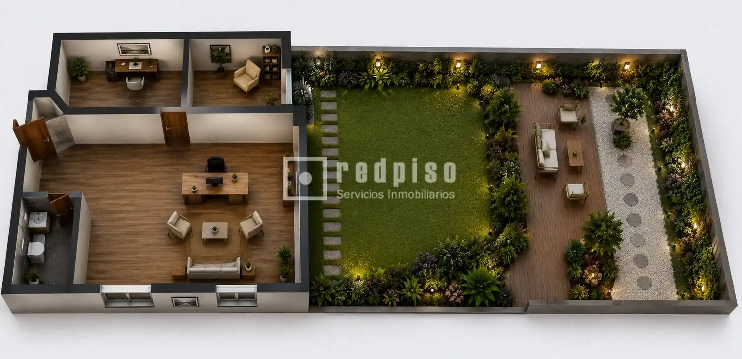 Terrace of Lofts for sale in Tres Cantos  with Air Conditioner, Heating and Private garden
