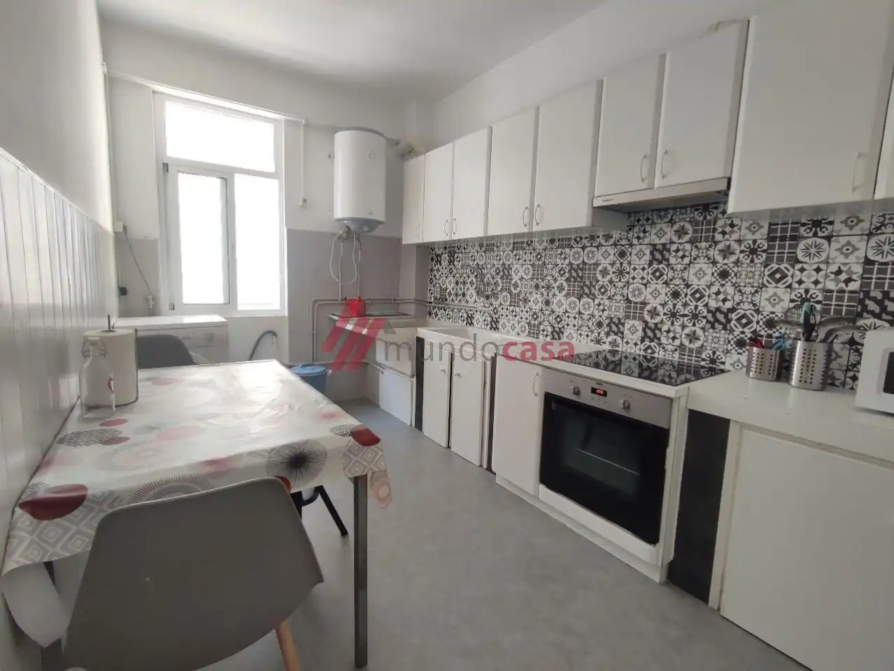 Kitchen of Flat for rent in Ferrol  with Heating and Furnished
