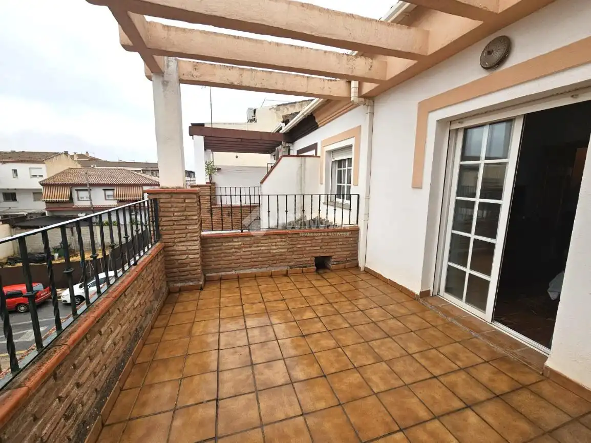 Terrassa de Casa adosada en venda en Parque de la Ermita