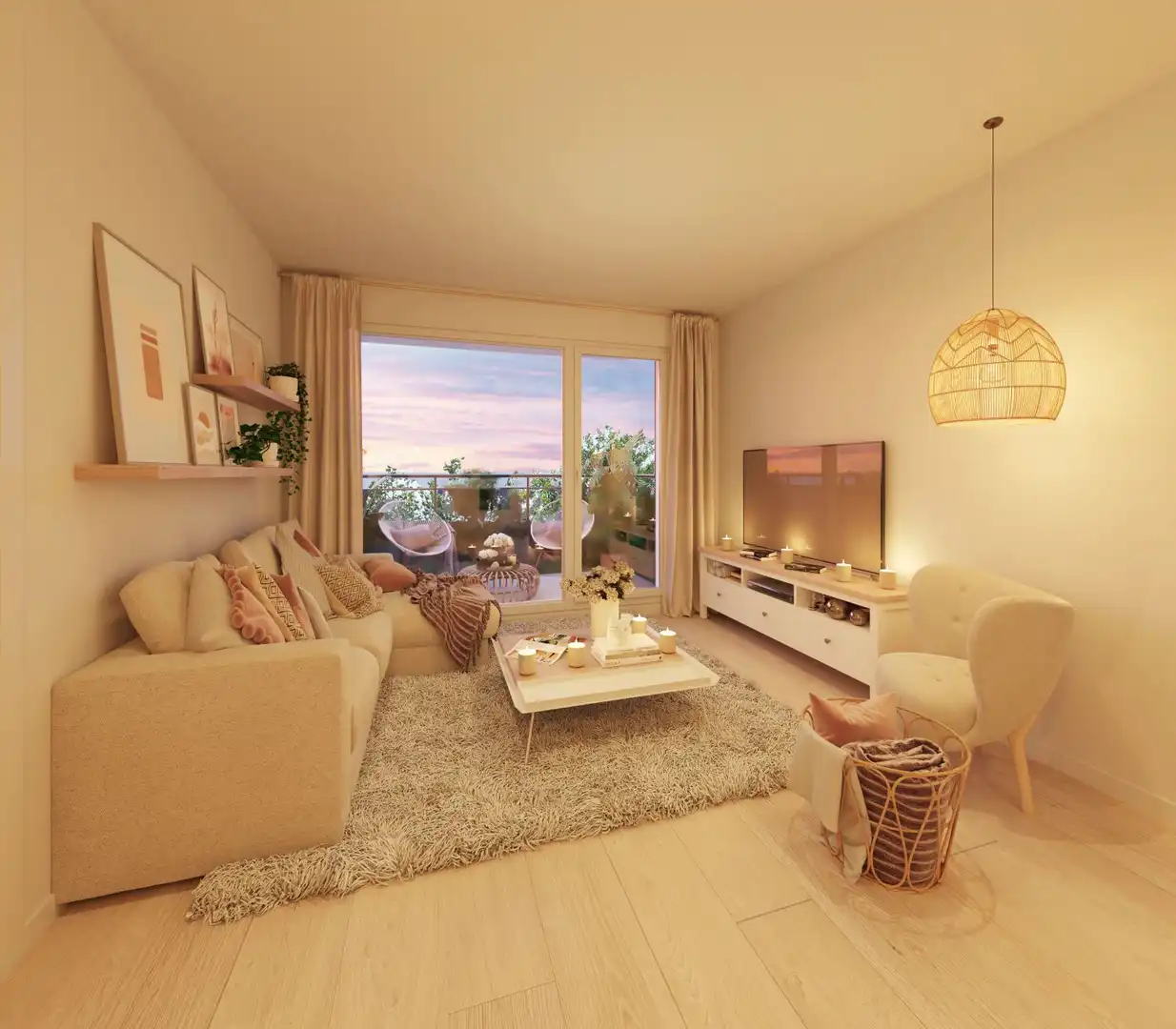 Appartamento con terrazza in vendita a La Cabaña 5, imagen 7