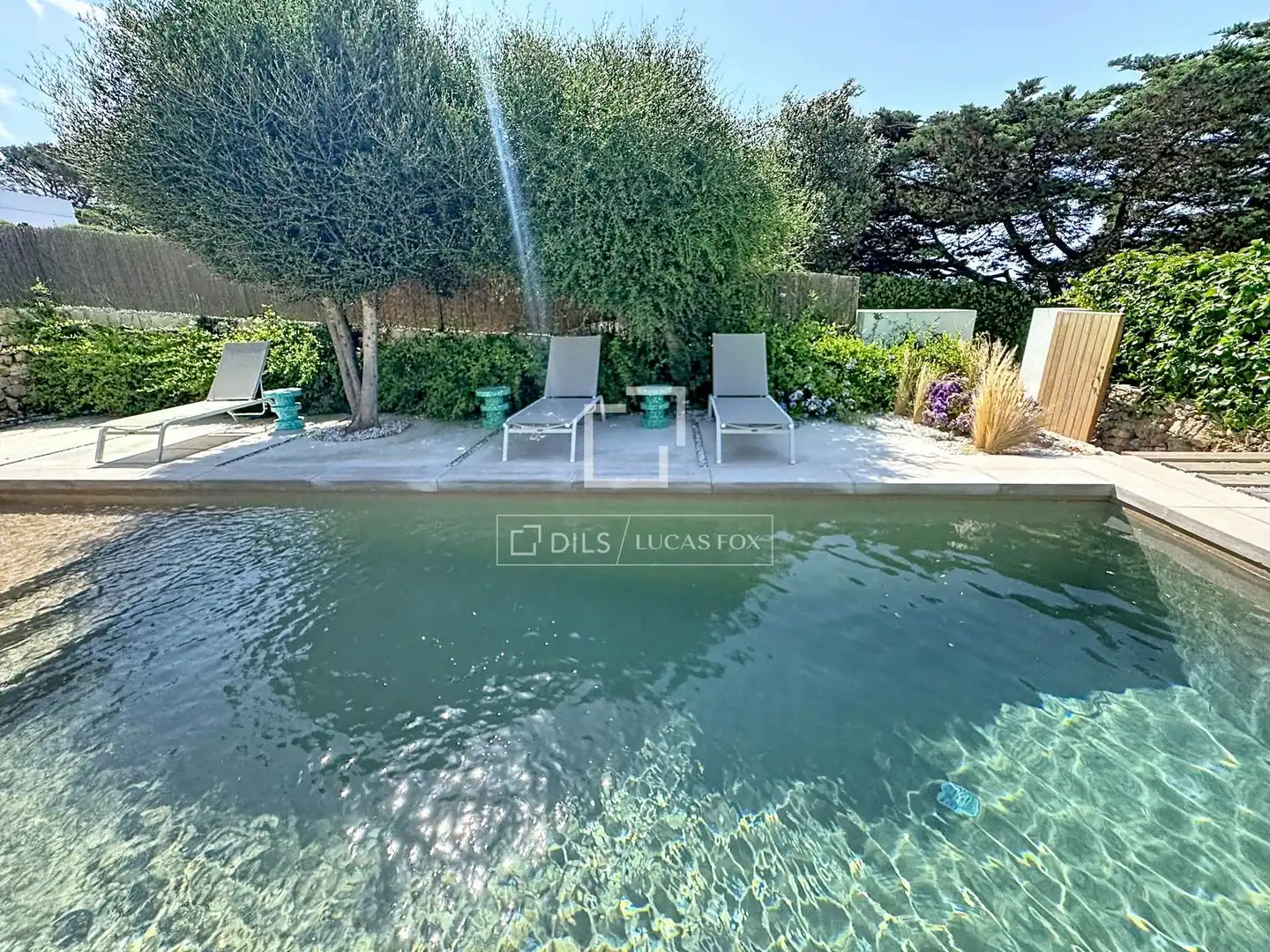 Piscina de Casa o xalet en venda en Sant Lluís amb Aire condicionat, Calefacció i Jardí privat