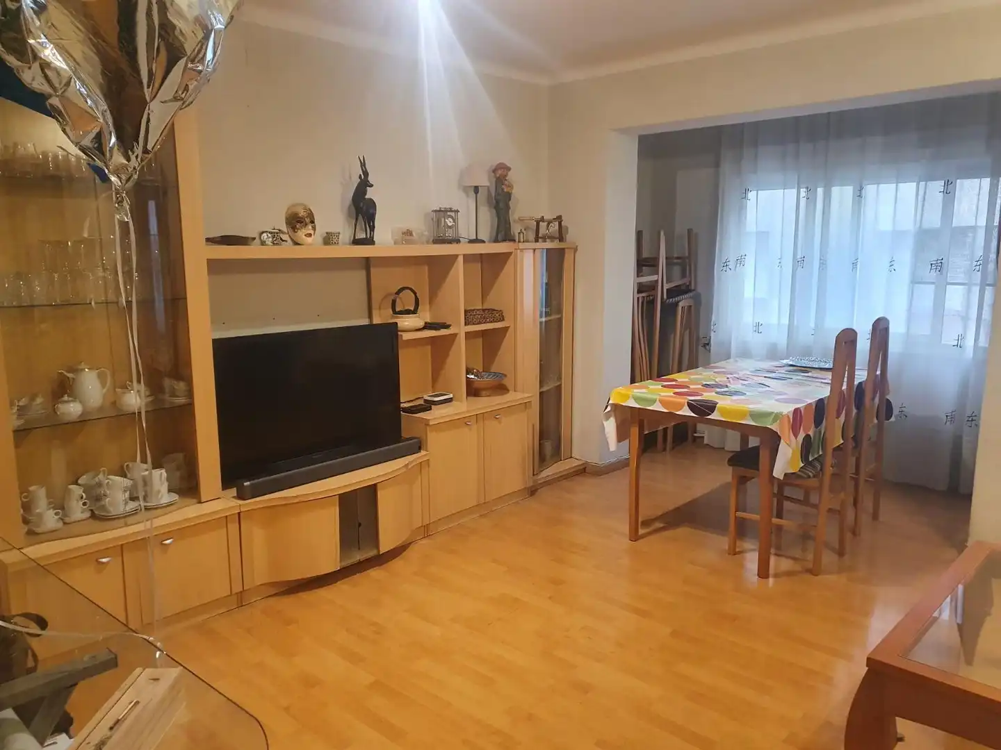 Living room of Flat for sale in Mollet del Vallès  with Parquet flooring