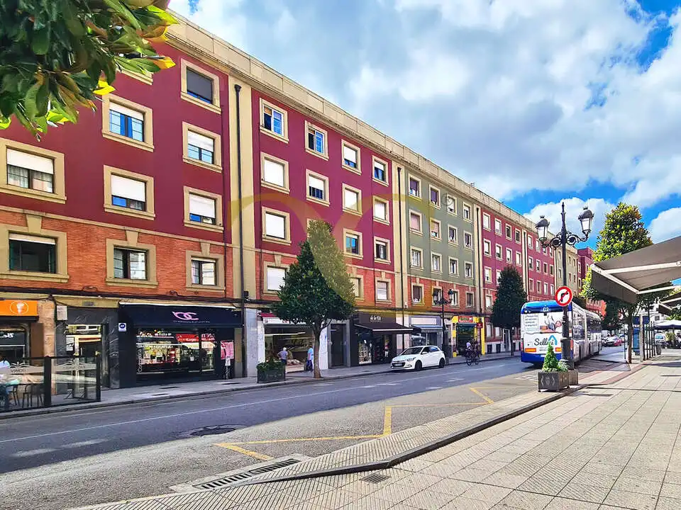 Vista exterior de Pis en venda en Oviedo 