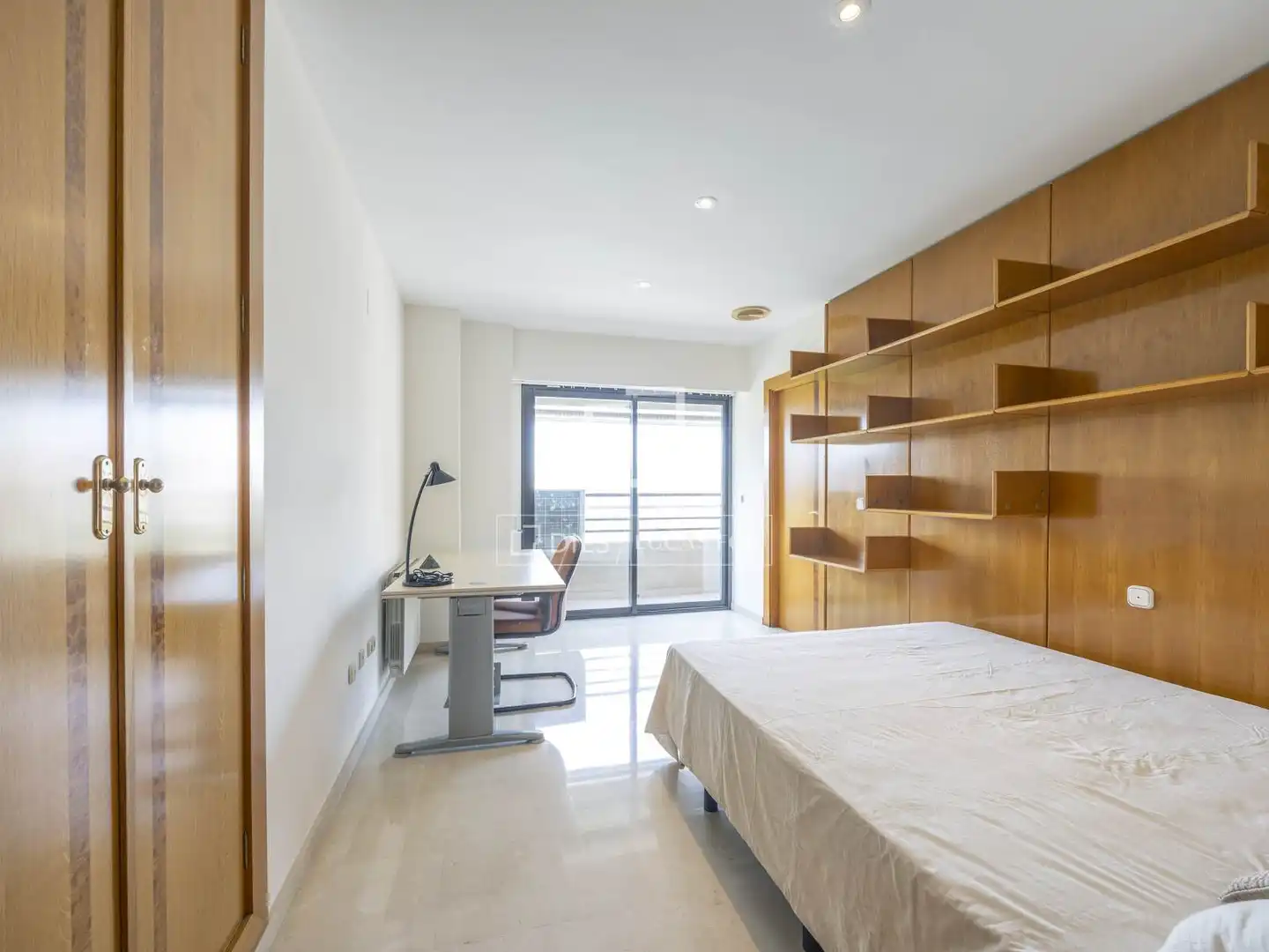 Schlafzimmer von Wohnung zur Miete in Gandesa mit Klimaanlage, Heizung und Privatgarten