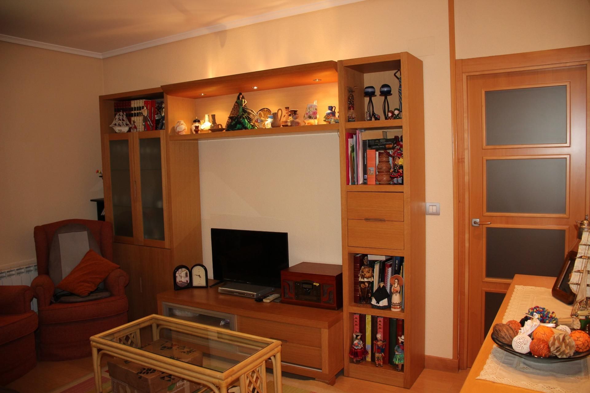 Living room of Apartment for sale in  Pamplona / Iruña  with Parquet flooring