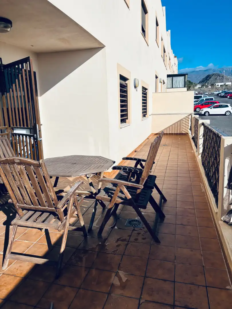 Terraza de Piso de alquiler en Arona con Terraza, Amueblado y Horno