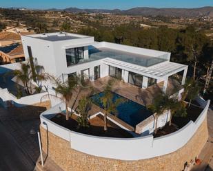 Vista exterior de Casa o xalet en venda en Moraira amb Aire condicionat, Calefacció i Piscina