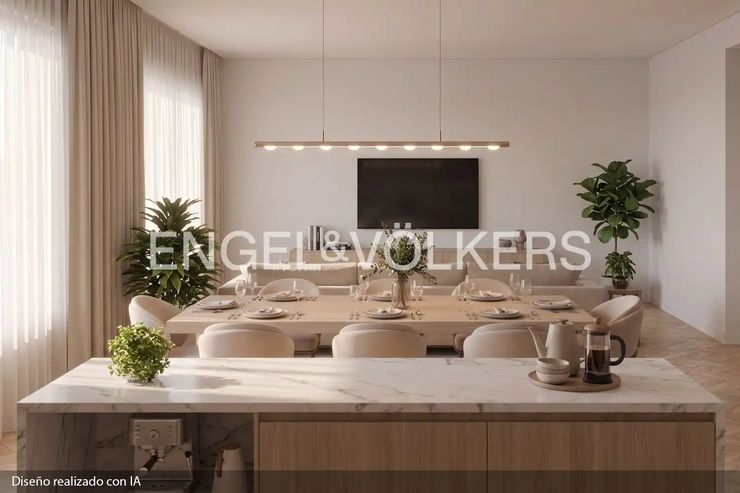 Dining room of Flat for sale in Extramurs