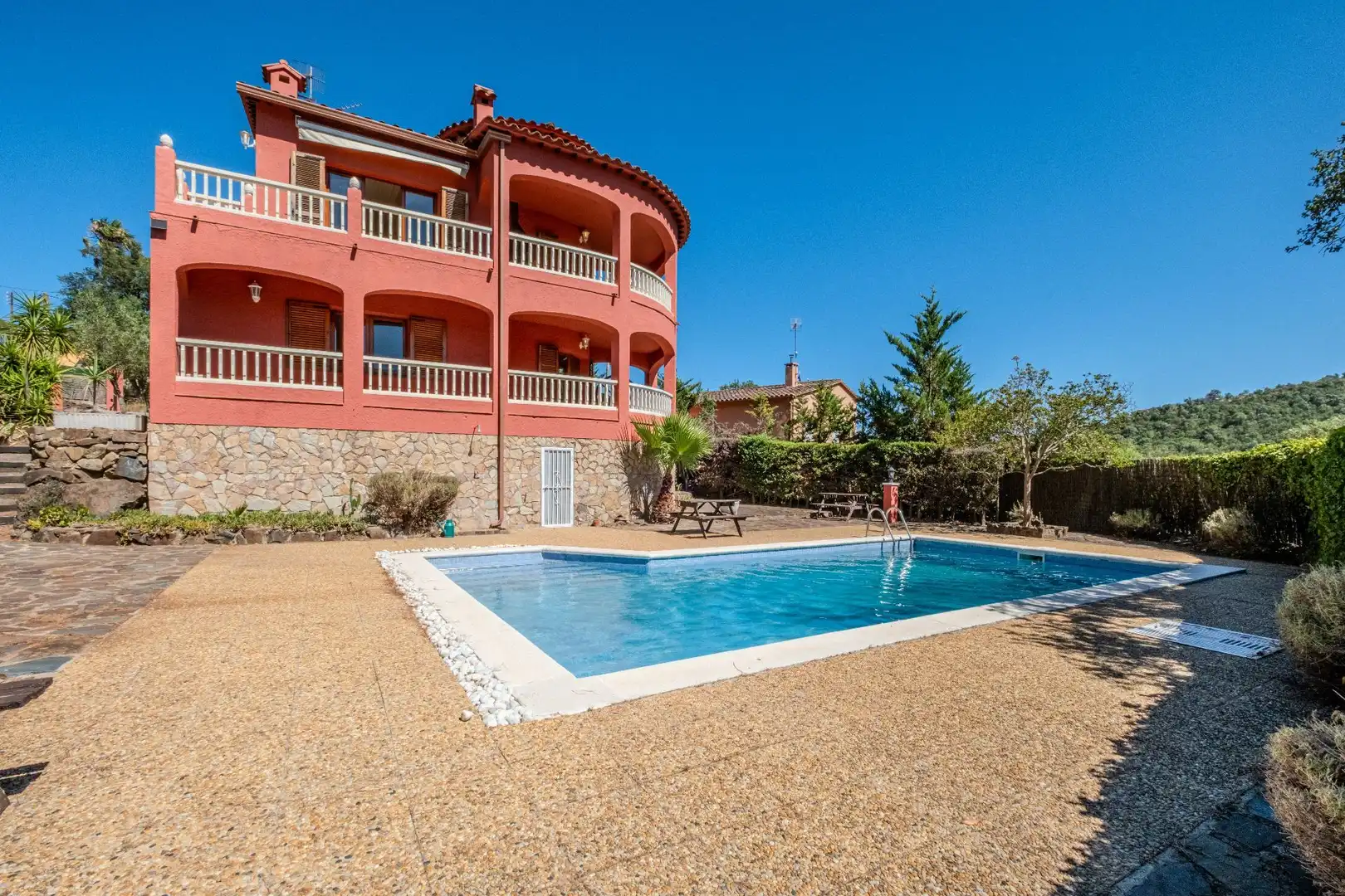 Piscina de Casa o xalet en venda en Calonge i Sant Antoni amb Aire condicionat, Calefacció i Jardí privat