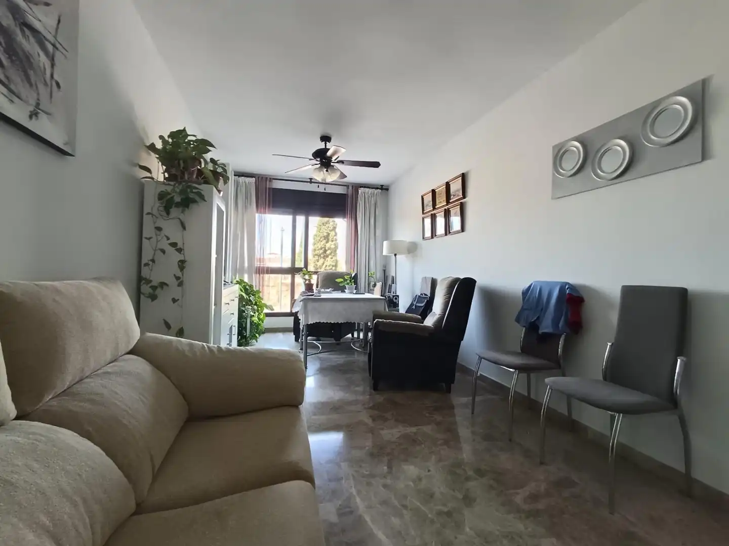 Living room of Flat for sale in Córdoba  with Air Conditioner, Heating and Furnished