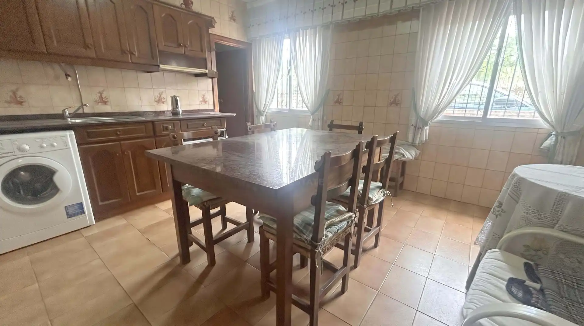 Esszimmer von Country house zum Verkauf in  Logroño mit Heizung und Schwimmbad