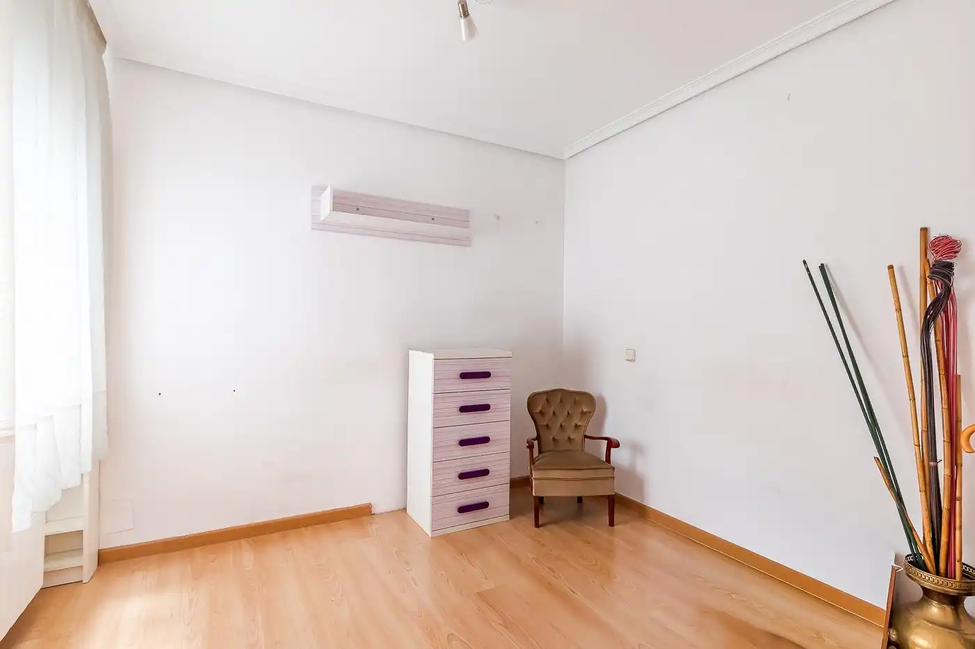 Bedroom of Flat for sale in Madrid  with Air Conditioner, Heating and Terrace