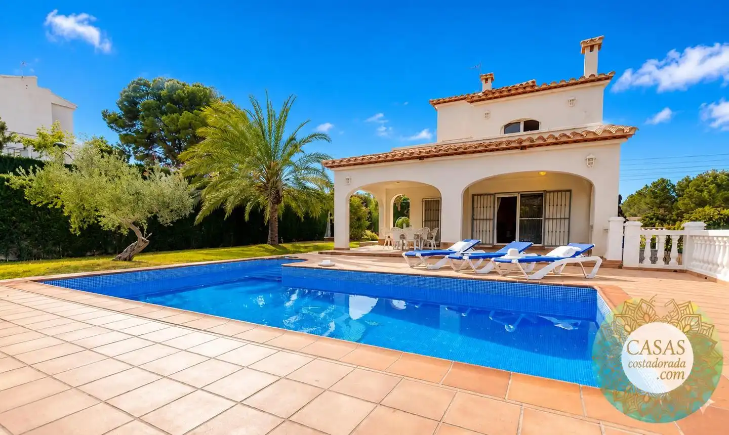 Piscina de Casa o xalet en venda en L'Ampolla amb Jardí privat, Terrassa i Piscina
