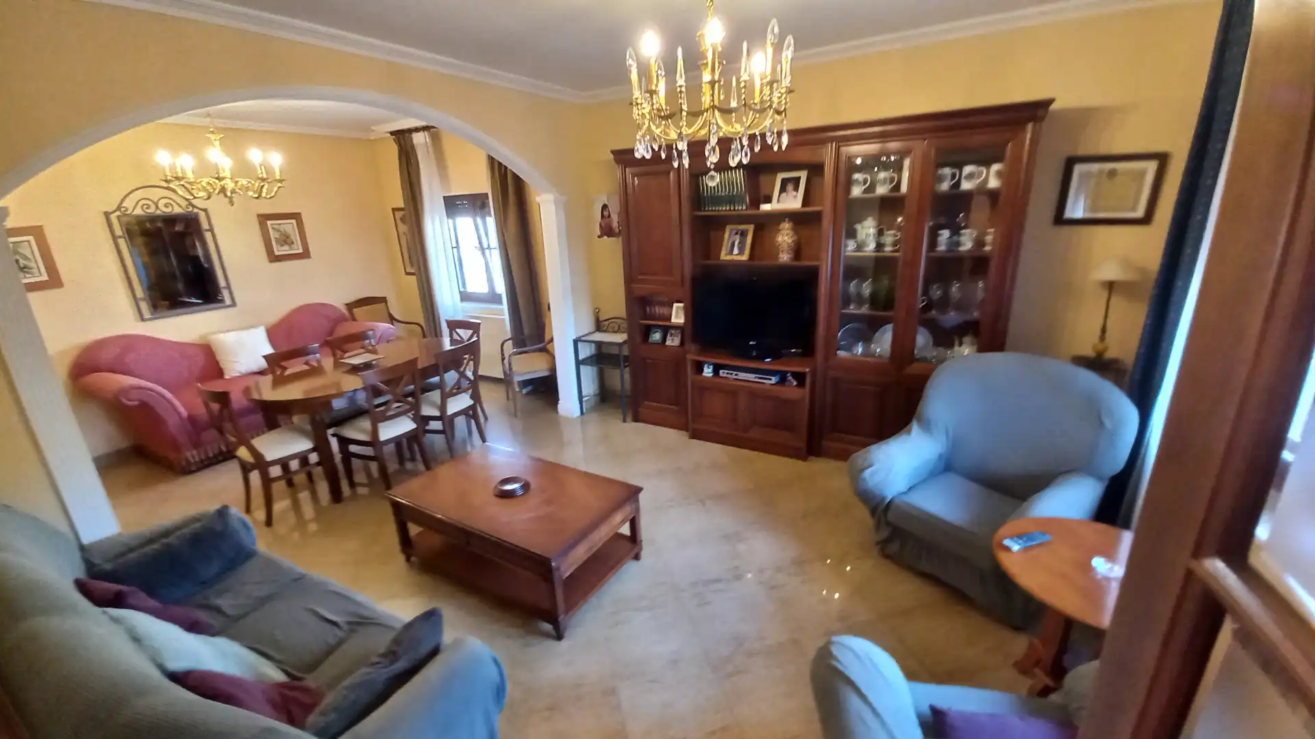 Living room of Houses for sale in Moraleja del Vino