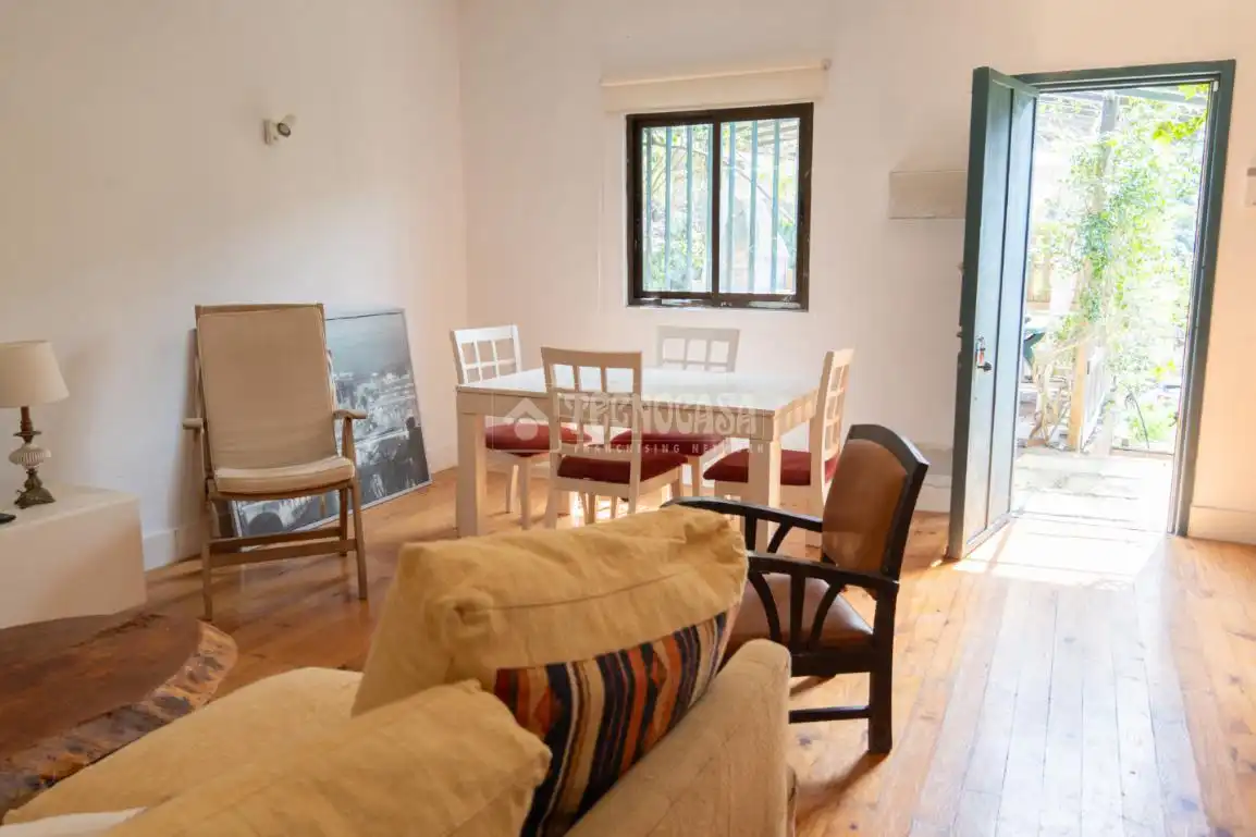 Sala de estar de Finca rústica en venta en La Orotava con Parquet