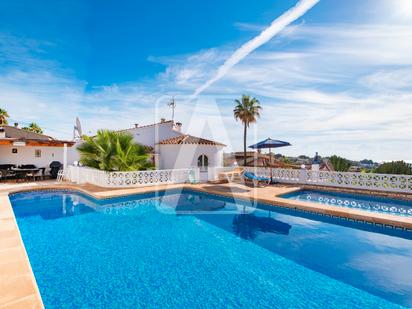 Swimming pool of House or chalet for sale in Calpe / Calp  with Air Conditioner, Terrace and Swimming Pool